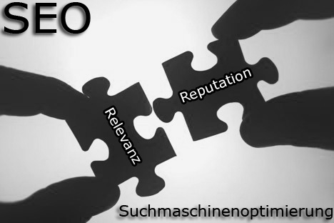 Suchmaschinenoptimierung (SEO) - Kriterien Relevanz und Reputation